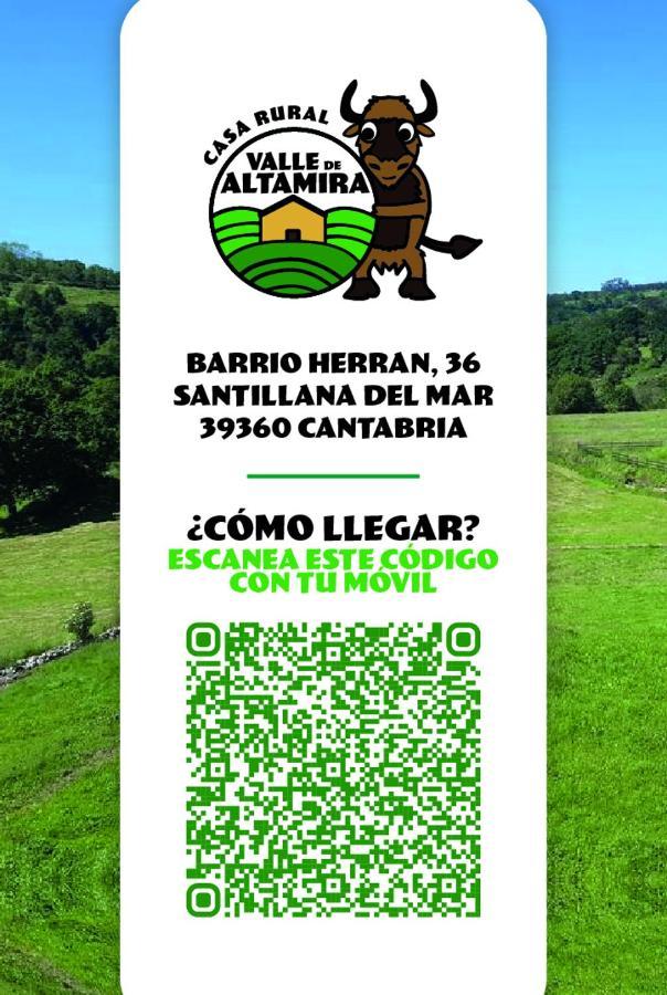 Casa Rural Valle De Altamira سانتيانا ذيل مار المظهر الخارجي الصورة